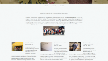 Course spotlight: Fashion Journalism