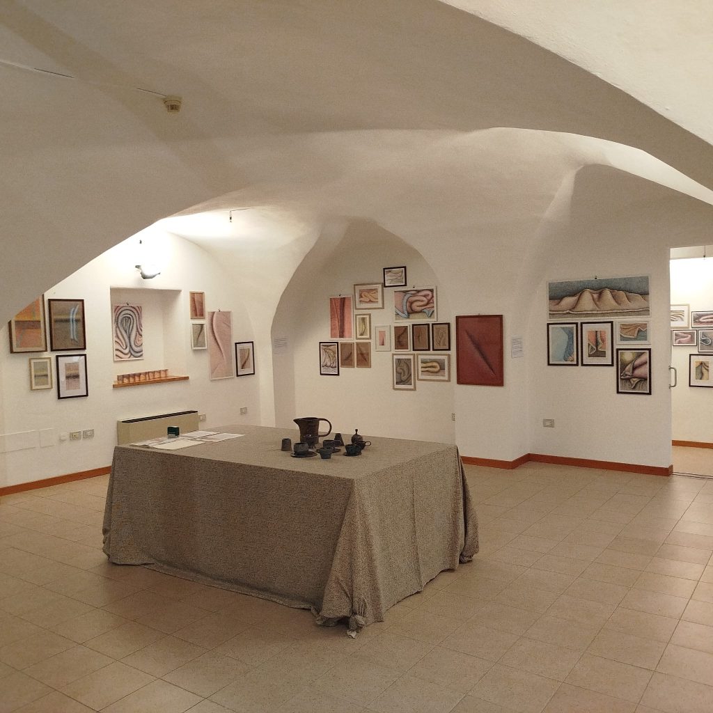 Velvet Topographies exhibition in Pistoia